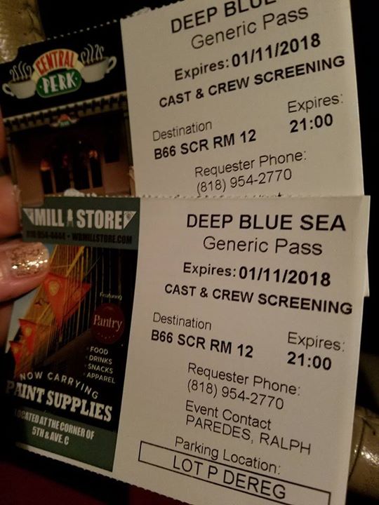 Congratulations Director Darin Scott on a phenomenal finish to DEEP BLUE SEA II!...